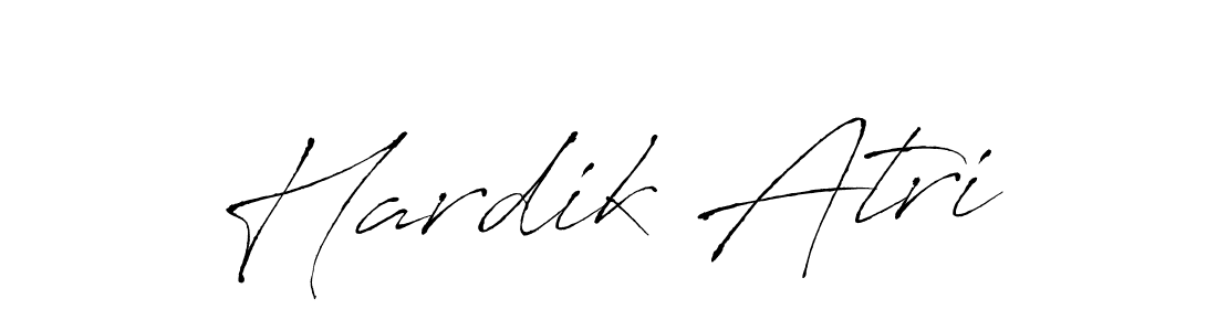Also we have Hardik Atri name is the best signature style. Create professional handwritten signature collection using Antro_Vectra autograph style. Hardik Atri signature style 6 images and pictures png