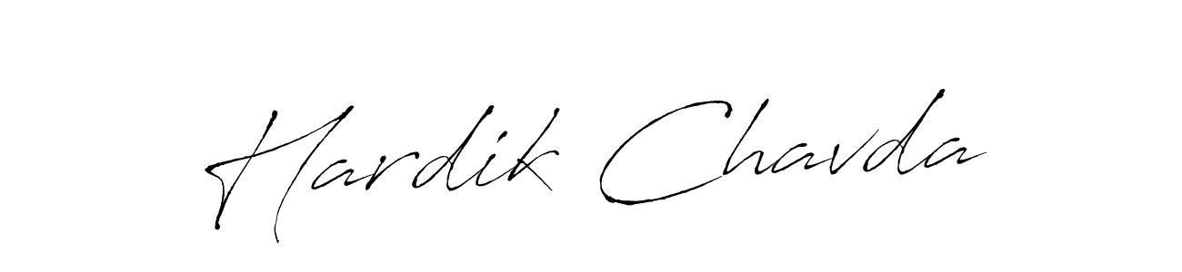 Make a beautiful signature design for name Hardik Chavda. Use this online signature maker to create a handwritten signature for free. Hardik Chavda signature style 6 images and pictures png