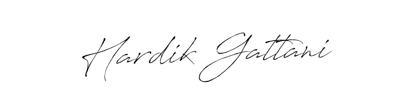 Use a signature maker to create a handwritten signature online. With this signature software, you can design (Antro_Vectra) your own signature for name Hardik Gattani. Hardik Gattani signature style 6 images and pictures png