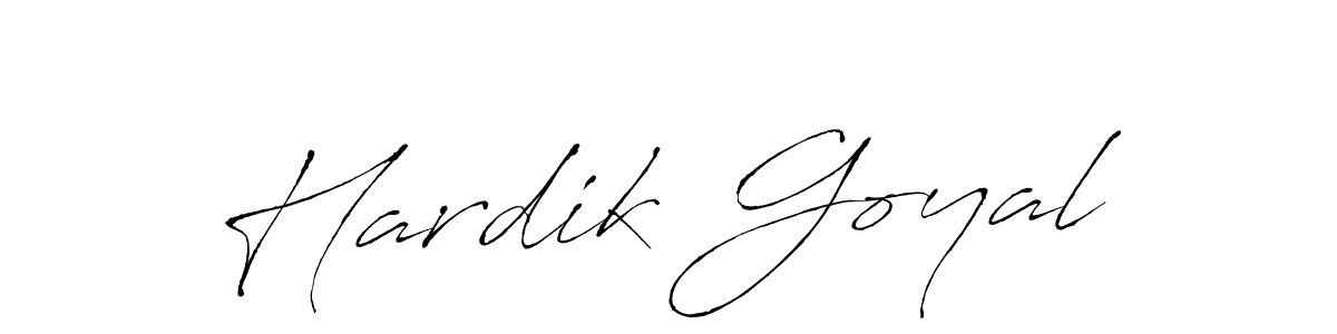 It looks lik you need a new signature style for name Hardik Goyal. Design unique handwritten (Antro_Vectra) signature with our free signature maker in just a few clicks. Hardik Goyal signature style 6 images and pictures png