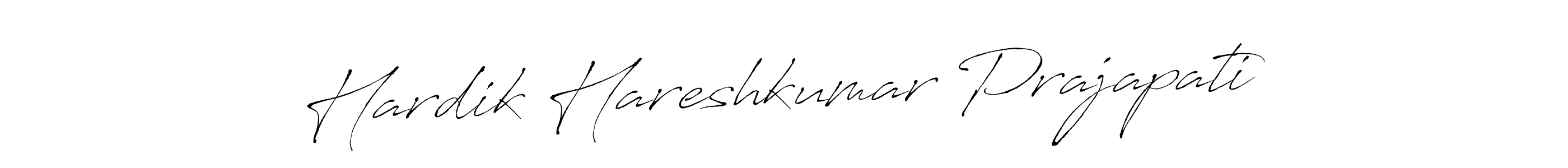 Hardik Hareshkumar Prajapati stylish signature style. Best Handwritten Sign (Antro_Vectra) for my name. Handwritten Signature Collection Ideas for my name Hardik Hareshkumar Prajapati. Hardik Hareshkumar Prajapati signature style 6 images and pictures png