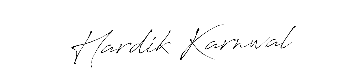 This is the best signature style for the Hardik Karnwal name. Also you like these signature font (Antro_Vectra). Mix name signature. Hardik Karnwal signature style 6 images and pictures png