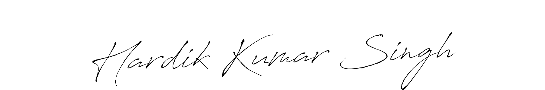 Also we have Hardik Kumar Singh name is the best signature style. Create professional handwritten signature collection using Antro_Vectra autograph style. Hardik Kumar Singh signature style 6 images and pictures png