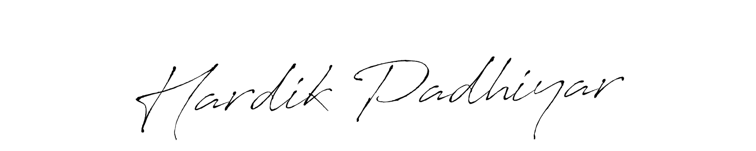 It looks lik you need a new signature style for name Hardik Padhiyar. Design unique handwritten (Antro_Vectra) signature with our free signature maker in just a few clicks. Hardik Padhiyar signature style 6 images and pictures png