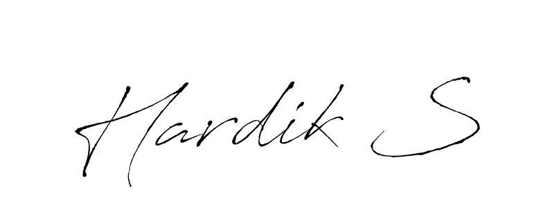 You should practise on your own different ways (Antro_Vectra) to write your name (Hardik S) in signature. don't let someone else do it for you. Hardik S signature style 6 images and pictures png