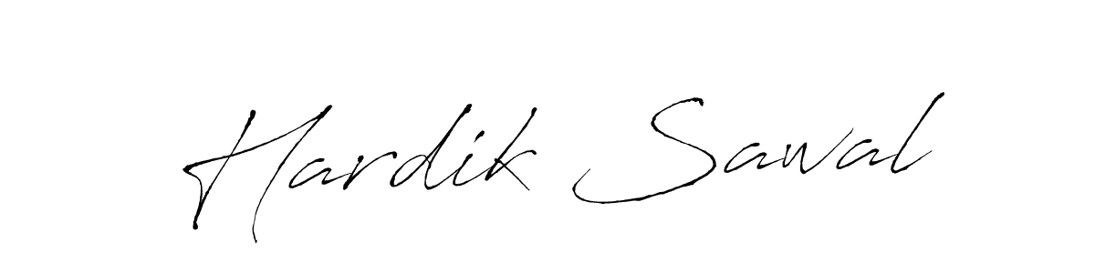 You should practise on your own different ways (Antro_Vectra) to write your name (Hardik Sawal) in signature. don't let someone else do it for you. Hardik Sawal signature style 6 images and pictures png