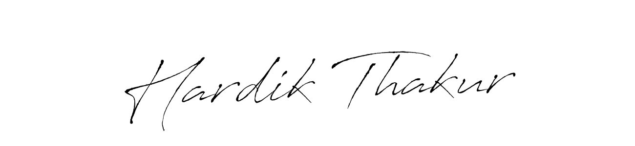 Also we have Hardik Thakur name is the best signature style. Create professional handwritten signature collection using Antro_Vectra autograph style. Hardik Thakur signature style 6 images and pictures png