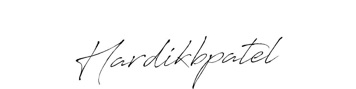 Use a signature maker to create a handwritten signature online. With this signature software, you can design (Antro_Vectra) your own signature for name Hardikbpatel. Hardikbpatel signature style 6 images and pictures png