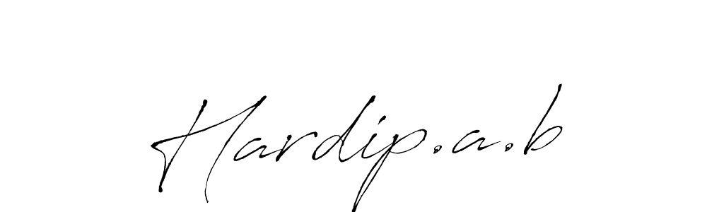 Once you've used our free online signature maker to create your best signature Antro_Vectra style, it's time to enjoy all of the benefits that Hardip.a.b name signing documents. Hardip.a.b signature style 6 images and pictures png