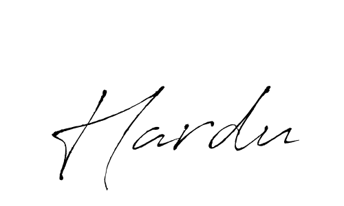 You should practise on your own different ways (Antro_Vectra) to write your name (Hardu) in signature. don't let someone else do it for you. Hardu signature style 6 images and pictures png