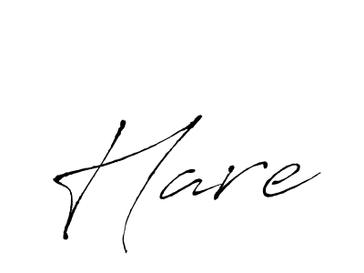 Create a beautiful signature design for name Hare. With this signature (Antro_Vectra) fonts, you can make a handwritten signature for free. Hare signature style 6 images and pictures png