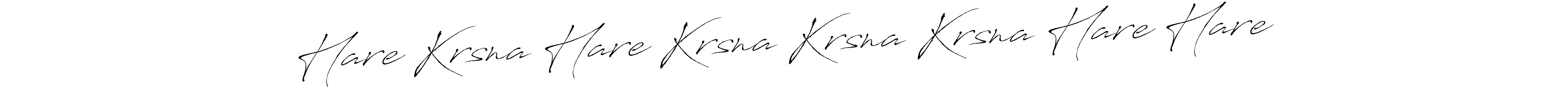 Make a beautiful signature design for name Hare Krsna Hare Krsna Krsna Krsna Hare Hare. With this signature (Antro_Vectra) style, you can create a handwritten signature for free. Hare Krsna Hare Krsna Krsna Krsna Hare Hare signature style 6 images and pictures png