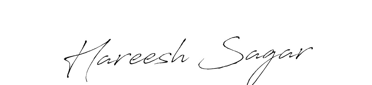 Use a signature maker to create a handwritten signature online. With this signature software, you can design (Antro_Vectra) your own signature for name Hareesh Sagar. Hareesh Sagar signature style 6 images and pictures png