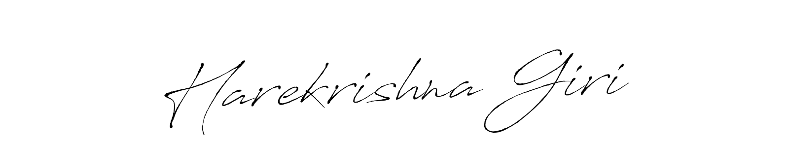 How to make Harekrishna Giri signature? Antro_Vectra is a professional autograph style. Create handwritten signature for Harekrishna Giri name. Harekrishna Giri signature style 6 images and pictures png