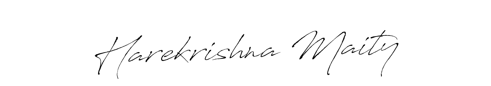 This is the best signature style for the Harekrishna Maity name. Also you like these signature font (Antro_Vectra). Mix name signature. Harekrishna Maity signature style 6 images and pictures png