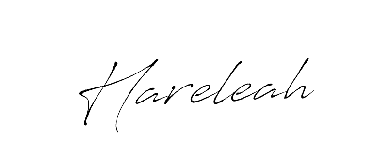 Create a beautiful signature design for name Hareleah. With this signature (Antro_Vectra) fonts, you can make a handwritten signature for free. Hareleah signature style 6 images and pictures png