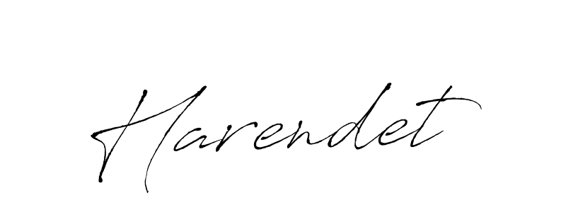 Harendet stylish signature style. Best Handwritten Sign (Antro_Vectra) for my name. Handwritten Signature Collection Ideas for my name Harendet. Harendet signature style 6 images and pictures png