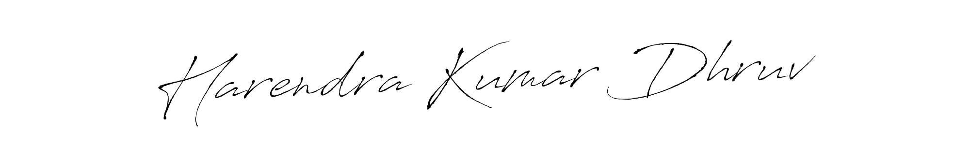 Harendra Kumar Dhruv stylish signature style. Best Handwritten Sign (Antro_Vectra) for my name. Handwritten Signature Collection Ideas for my name Harendra Kumar Dhruv. Harendra Kumar Dhruv signature style 6 images and pictures png