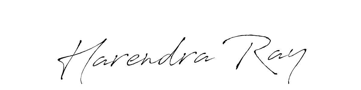 Use a signature maker to create a handwritten signature online. With this signature software, you can design (Antro_Vectra) your own signature for name Harendra Ray. Harendra Ray signature style 6 images and pictures png