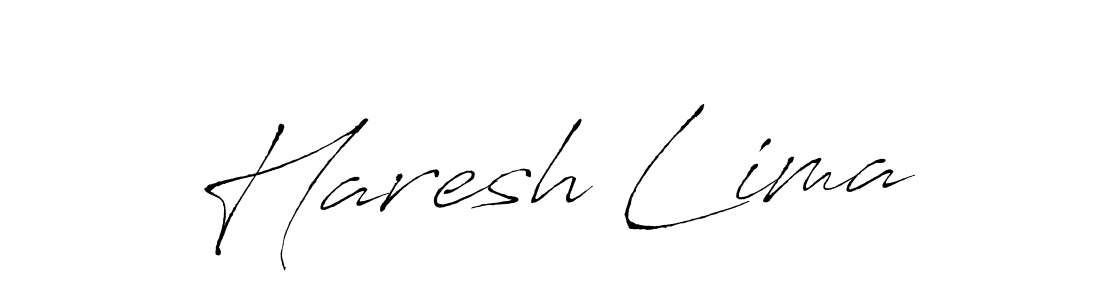 Also we have Haresh Lima name is the best signature style. Create professional handwritten signature collection using Antro_Vectra autograph style. Haresh Lima signature style 6 images and pictures png