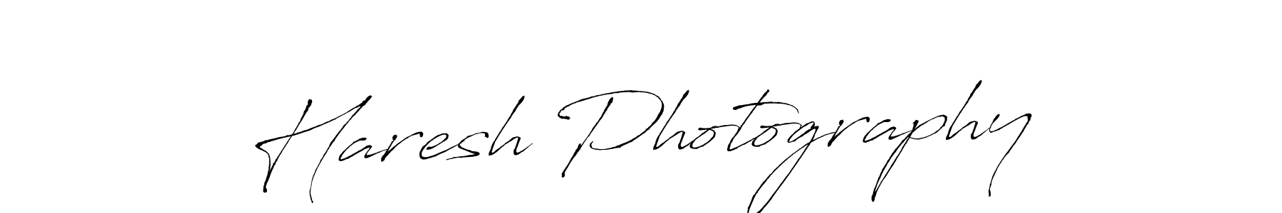 Haresh Photography stylish signature style. Best Handwritten Sign (Antro_Vectra) for my name. Handwritten Signature Collection Ideas for my name Haresh Photography. Haresh Photography signature style 6 images and pictures png