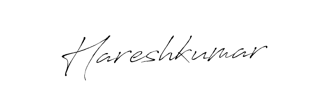 Hareshkumar stylish signature style. Best Handwritten Sign (Antro_Vectra) for my name. Handwritten Signature Collection Ideas for my name Hareshkumar. Hareshkumar signature style 6 images and pictures png