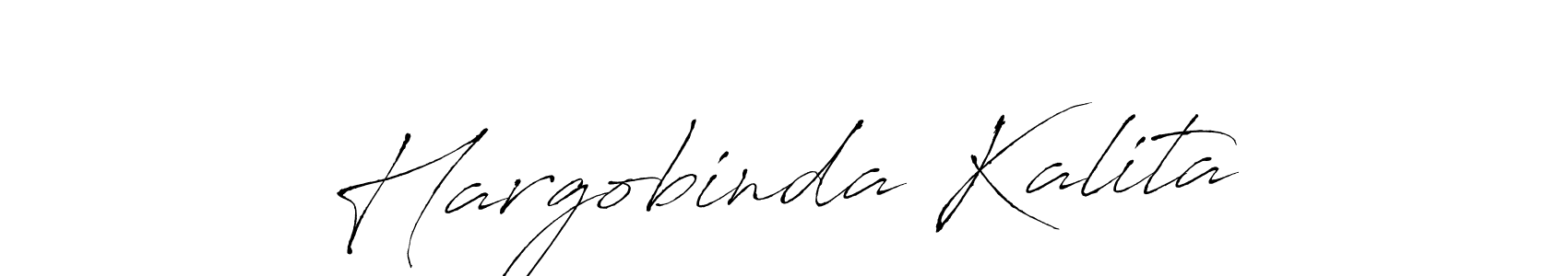 Design your own signature with our free online signature maker. With this signature software, you can create a handwritten (Antro_Vectra) signature for name Hargobinda Kalita. Hargobinda Kalita signature style 6 images and pictures png