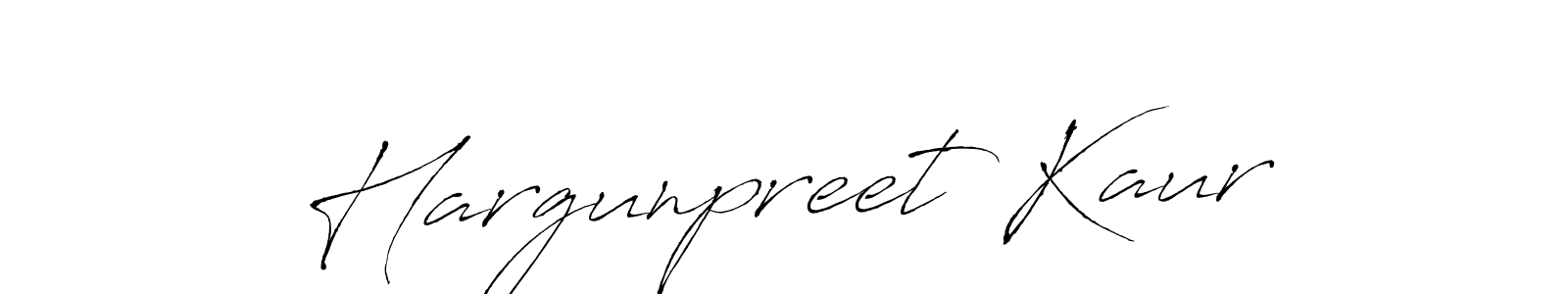 Design your own signature with our free online signature maker. With this signature software, you can create a handwritten (Antro_Vectra) signature for name Hargunpreet Kaur. Hargunpreet Kaur signature style 6 images and pictures png