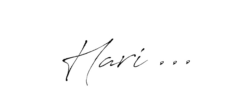 The best way (Antro_Vectra) to make a short signature is to pick only two or three words in your name. The name Hari ... include a total of six letters. For converting this name. Hari ... signature style 6 images and pictures png