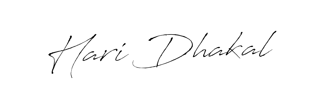 Antro_Vectra is a professional signature style that is perfect for those who want to add a touch of class to their signature. It is also a great choice for those who want to make their signature more unique. Get Hari Dhakal name to fancy signature for free. Hari Dhakal signature style 6 images and pictures png