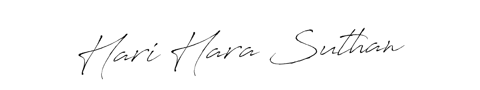 Make a short Hari Hara Suthan signature style. Manage your documents anywhere anytime using Antro_Vectra. Create and add eSignatures, submit forms, share and send files easily. Hari Hara Suthan signature style 6 images and pictures png