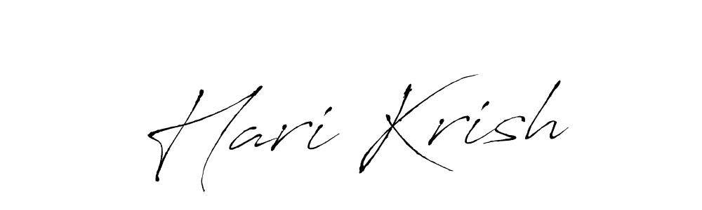 Make a short Hari Krish signature style. Manage your documents anywhere anytime using Antro_Vectra. Create and add eSignatures, submit forms, share and send files easily. Hari Krish signature style 6 images and pictures png