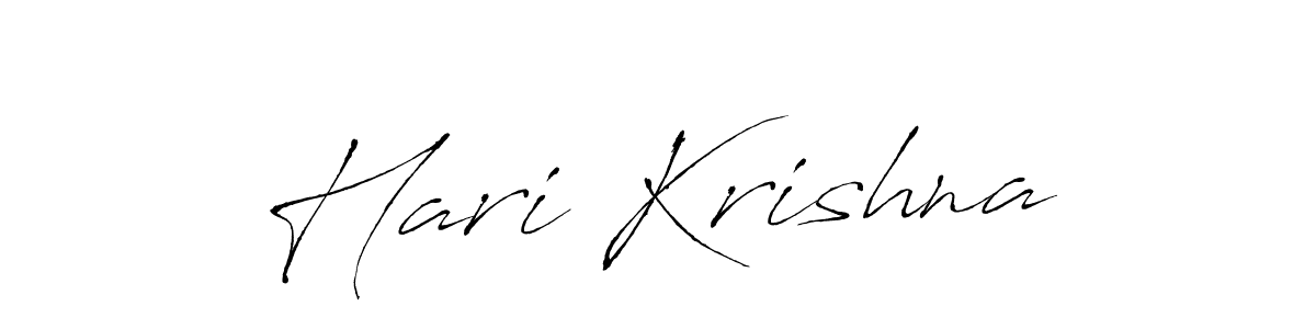 Use a signature maker to create a handwritten signature online. With this signature software, you can design (Antro_Vectra) your own signature for name Hari Krishna. Hari Krishna signature style 6 images and pictures png