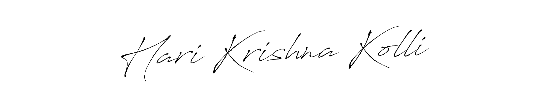 Also You can easily find your signature by using the search form. We will create Hari Krishna Kolli name handwritten signature images for you free of cost using Antro_Vectra sign style. Hari Krishna Kolli signature style 6 images and pictures png