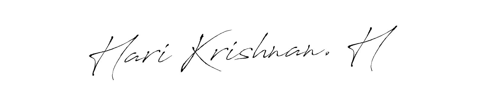 Also You can easily find your signature by using the search form. We will create Hari Krishnan. H name handwritten signature images for you free of cost using Antro_Vectra sign style. Hari Krishnan. H signature style 6 images and pictures png