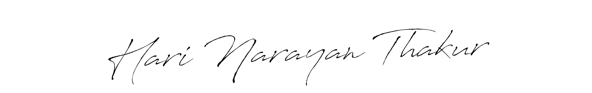 How to make Hari Narayan Thakur signature? Antro_Vectra is a professional autograph style. Create handwritten signature for Hari Narayan Thakur name. Hari Narayan Thakur signature style 6 images and pictures png