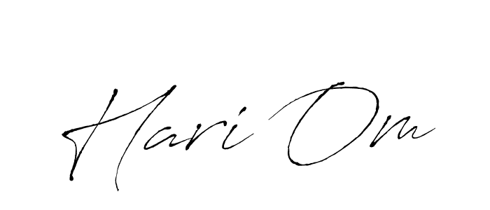 The best way (Antro_Vectra) to make a short signature is to pick only two or three words in your name. The name Hari Om include a total of six letters. For converting this name. Hari Om signature style 6 images and pictures png