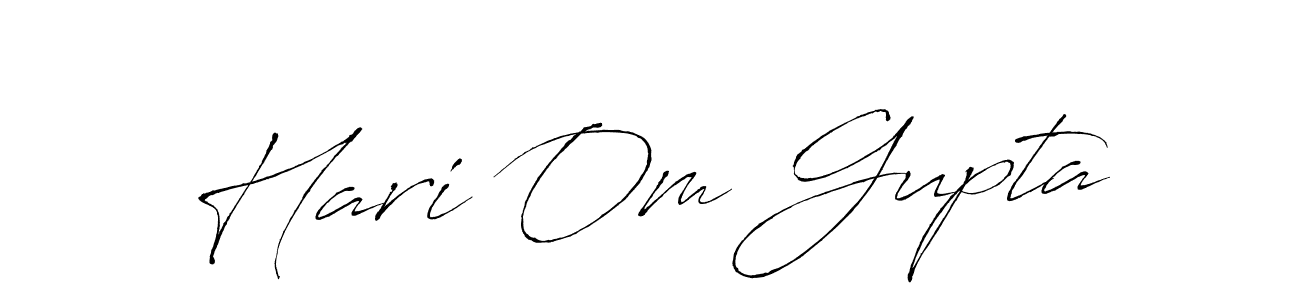if you are searching for the best signature style for your name Hari Om Gupta. so please give up your signature search. here we have designed multiple signature styles  using Antro_Vectra. Hari Om Gupta signature style 6 images and pictures png