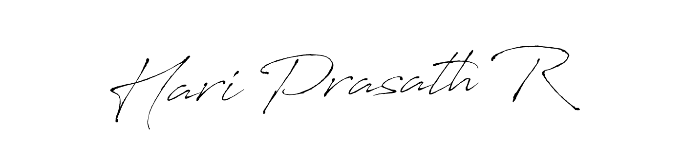 Design your own signature with our free online signature maker. With this signature software, you can create a handwritten (Antro_Vectra) signature for name Hari Prasath R. Hari Prasath R signature style 6 images and pictures png