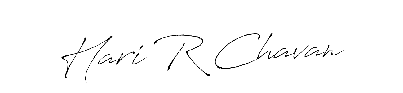 Create a beautiful signature design for name Hari R Chavan. With this signature (Antro_Vectra) fonts, you can make a handwritten signature for free. Hari R Chavan signature style 6 images and pictures png