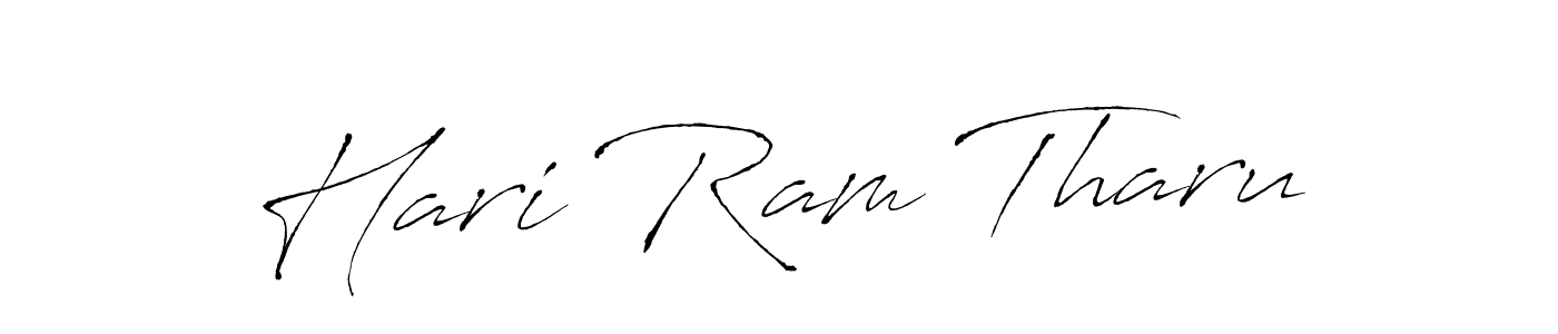 Similarly Antro_Vectra is the best handwritten signature design. Signature creator online .You can use it as an online autograph creator for name Hari Ram Tharu. Hari Ram Tharu signature style 6 images and pictures png