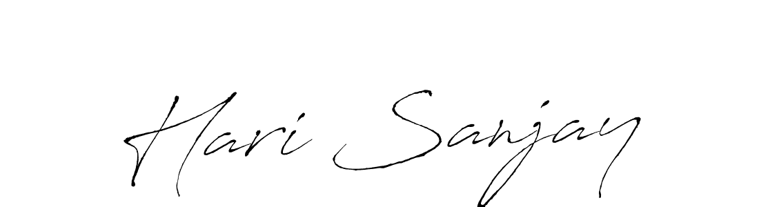 How to Draw Hari Sanjay signature style? Antro_Vectra is a latest design signature styles for name Hari Sanjay. Hari Sanjay signature style 6 images and pictures png