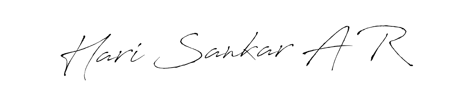 Make a beautiful signature design for name Hari Sankar A R. Use this online signature maker to create a handwritten signature for free. Hari Sankar A R signature style 6 images and pictures png