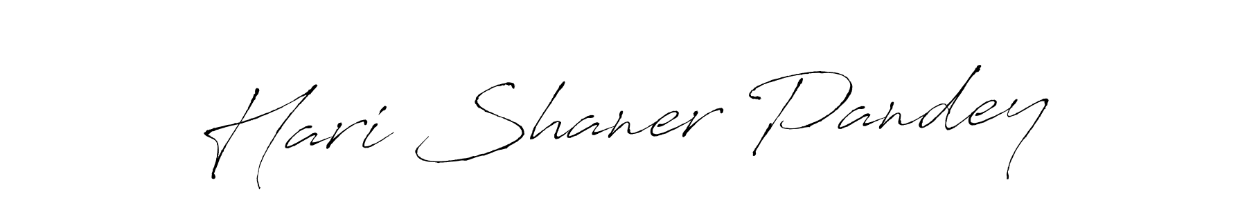 Also we have Hari Shaner Pandey name is the best signature style. Create professional handwritten signature collection using Antro_Vectra autograph style. Hari Shaner Pandey signature style 6 images and pictures png