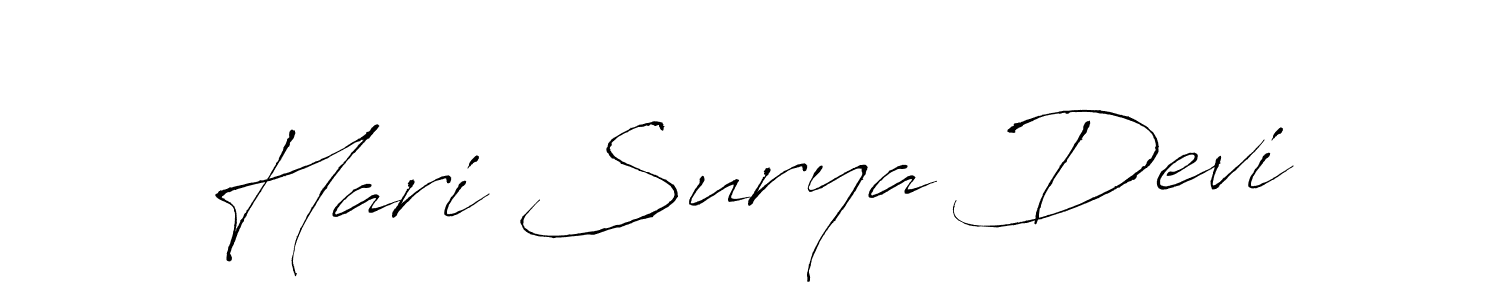 Make a beautiful signature design for name Hari Surya Devi. Use this online signature maker to create a handwritten signature for free. Hari Surya Devi signature style 6 images and pictures png