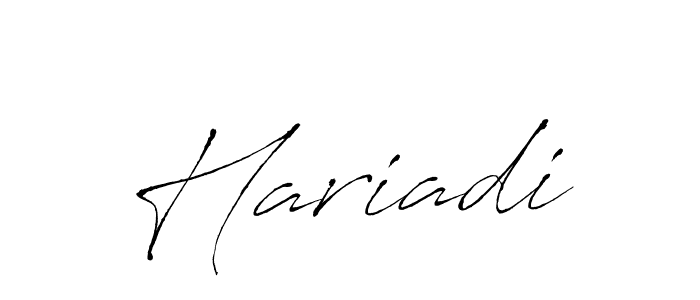 Make a beautiful signature design for name Hariadi. Use this online signature maker to create a handwritten signature for free. Hariadi signature style 6 images and pictures png