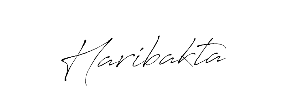 Create a beautiful signature design for name Haribakta. With this signature (Antro_Vectra) fonts, you can make a handwritten signature for free. Haribakta signature style 6 images and pictures png