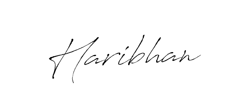 Antro_Vectra is a professional signature style that is perfect for those who want to add a touch of class to their signature. It is also a great choice for those who want to make their signature more unique. Get Haribhan name to fancy signature for free. Haribhan signature style 6 images and pictures png