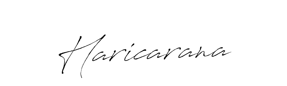 How to make Haricarana name signature. Use Antro_Vectra style for creating short signs online. This is the latest handwritten sign. Haricarana signature style 6 images and pictures png