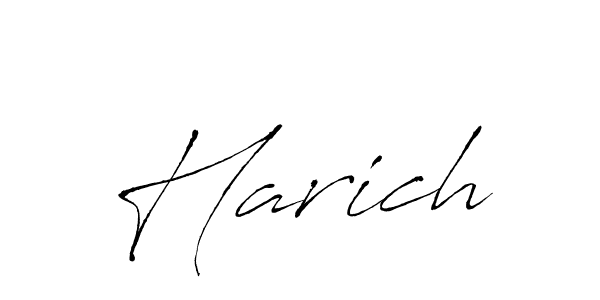 Once you've used our free online signature maker to create your best signature Antro_Vectra style, it's time to enjoy all of the benefits that Harich name signing documents. Harich signature style 6 images and pictures png